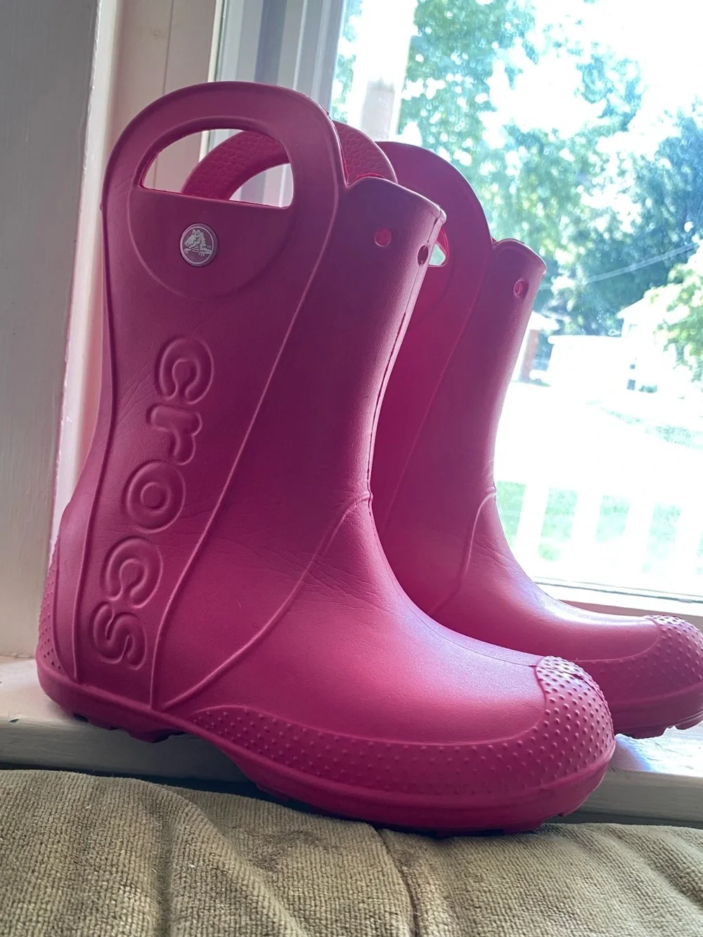 CROCS girls rain